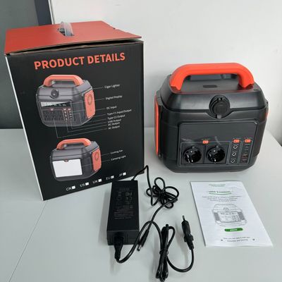Corda Normal Durável 600W/576wh Casa RV ao ar livre Estação de Energia Móvel Portátil em Vigilância