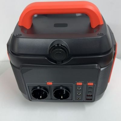 Gerador solar portátil de 600W para RV de acampamento com saída de 220V e autenticação Un38.3/MSDS