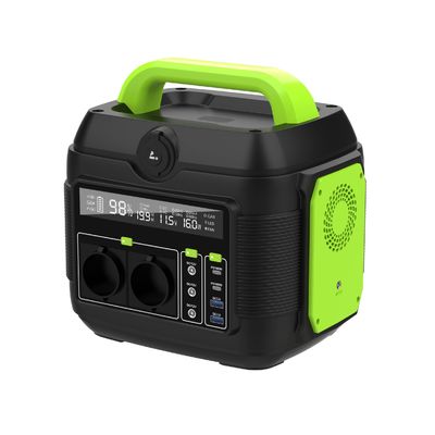 Gerador solar portátil de 600W para RV de acampamento com saída de 220V e autenticação Un38.3/MSDS