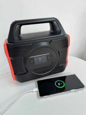 EU AC Socket Home Emergency Lighting Central de Energia Móvel Gerador Solar Portátil de 300W