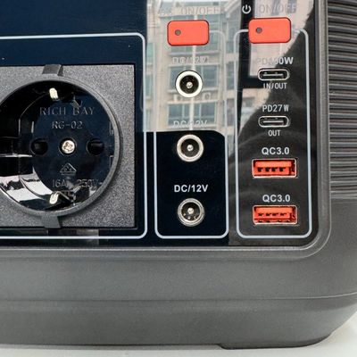 600W 288wh Gerador solar multifuncional Estação de energia portátil Modelo de negócio próprio