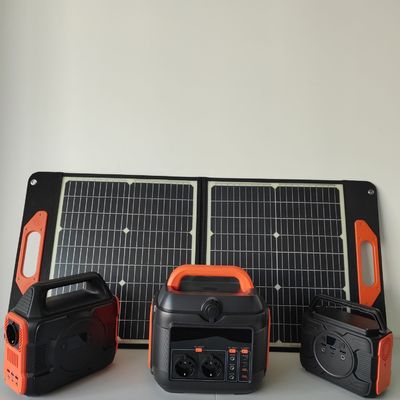 Tesouro de carregamento móvel portátil ao ar livre com estação de energia de 300 watts e tomada AC