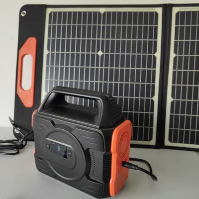 Estação de energia externa gerador solar portátil de 300W com tecnologia MPPT e saída USB