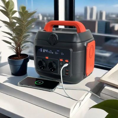 Cores personalizáveis Centrais elétricas domésticas de 600 W e gerador solar para acampamento ao ar livre