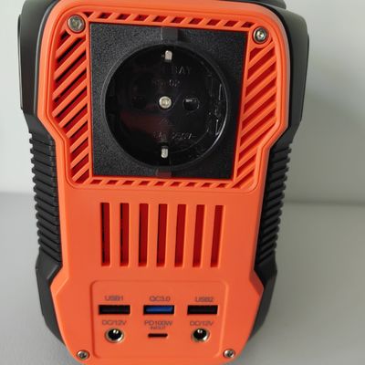 Proteção contra curto-circuito de 300W Bateria de energia gerador solar Estação de energia móvel compacta