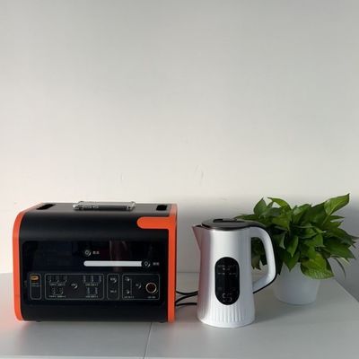 Estação de reserva para casa ao ar livre 2200W Inverter portátil de onda senoidal pura Gerador solar