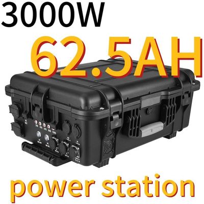 3000W62.5ah Estação de Energia Portátil de Emergência ao Ar Livre para Mercados do Leste da Ásia
