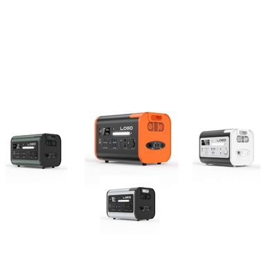 Fornecedor de energia portátil de carregamento rápido de 1500W com ecrã e estação de energia móvel UPS de 1800W