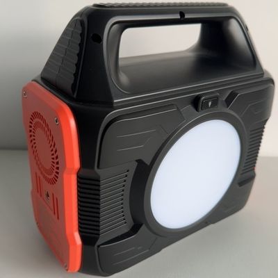 Camping ao ar livre gerador solar portátil S3 com central de energia de bateria de lítio de 300W