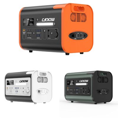 CE Un38.3 MSDS Certificado 1000W 2000W 2200W Estação de energia portátil para interiores e exteriores