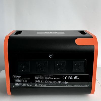 1000W Potência móvel 110V 220V Gerador solar 2200W Estação de energia portátil exterior interior