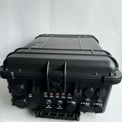 Compatível com o exterior Rod de puxa portátil com poleia 3000W Power Bank gerador solar LiFePO4