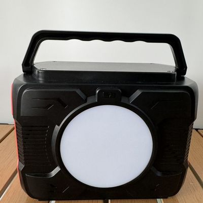 Estação de energia solar de emergência de gerador móvel portátil 200W 220V para acampamento ao ar livre