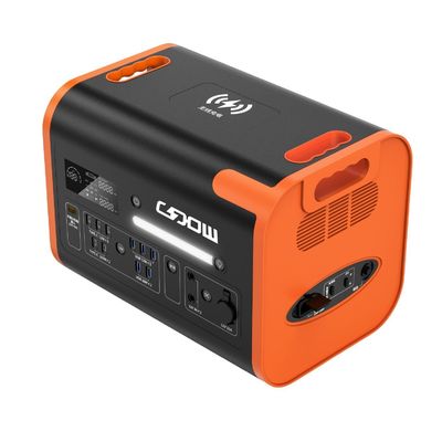 Todas as tomadas de saída AC 2200W Central de energia de emergência interior com saída de energia constante