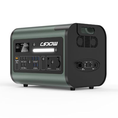 Todas as tomadas de saída AC 2200W Central de energia de emergência interior com saída de energia constante