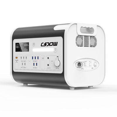 Todas as tomadas de saída AC 2200W Central de energia de emergência interior com saída de energia constante