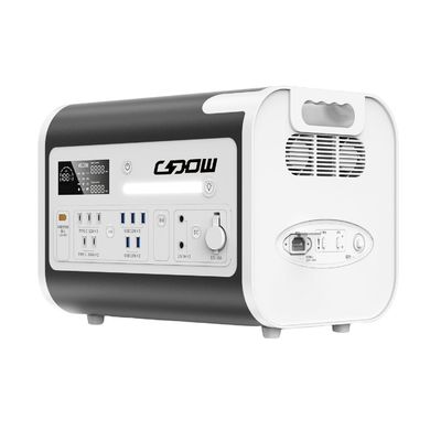 Instalação de energia móvel portátil de 800W de entrada solar Inverter de onda senoidal puro de 200W 2200W Emergência ao ar livre