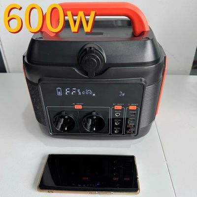 600W/576wh Estação de energia solar de emergência portátil com bateria de lítio em preferência