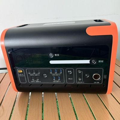 Carregamento sem fio Estação de energia de emergência de 15W 200W 600W 2200W Gerador móvel