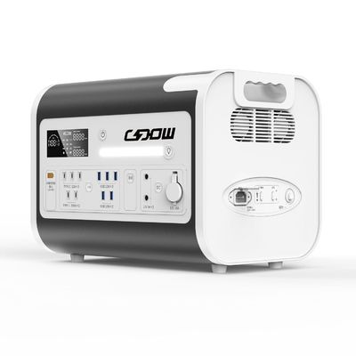 Venda 2200W Bateria de Lítio de Alta Capacidade Estação de Energia Portátil para carregamento rápido