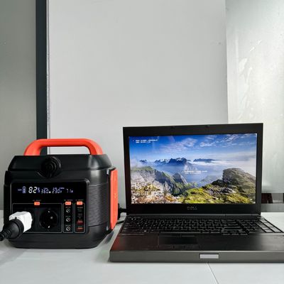 600W/288wh Estação de energia solar móvel portátil para atividades ao ar livre com bateria de lítio