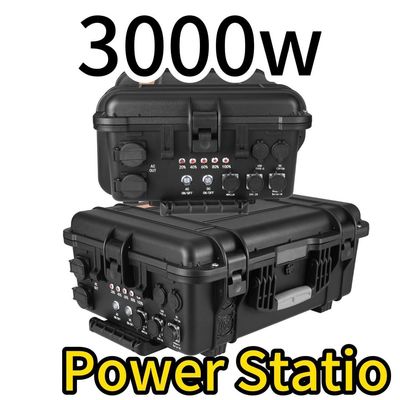 Potência de saída 100-120V-3000W50Hz/60Hz Ajustável 3000wh 62.5ah Central de energia portátil quente
