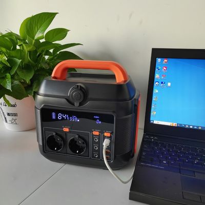Fornecimento de energia por bateria de lítio de 600W para o mercado Aii USB Tipo C Saída DC e AC