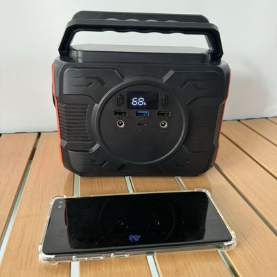 12V-16.8V/6A DC1 2 Saída 200W/300W/600W Estação de energia portátil para emergência ao ar livre