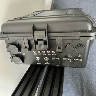 Bateria de lítio de reserva Fornecedor de energia Inverter Móvel Estação de energia solar portátil 3000W