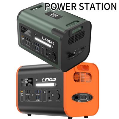Estação de energia portátil de carregamento sem fio de 15W com grande capacidade e opções personalizáveis