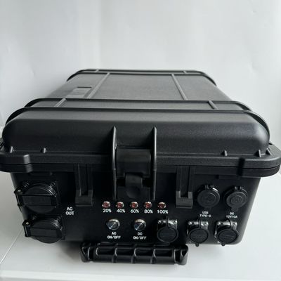 Estação de energia portátil com bateria LiFePO4 de 3000W 3000wh com modo de carregamento de painéis solares