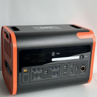 Estação de energia solar de 110V 220V 1000W 2200W para alimentação ininterrupta ao ar livre