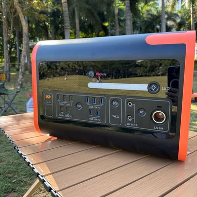 2200W 2048wh Central de Energia Portátil para Carregamento de Painéis Solares no Exterior em Casos de Emergência
