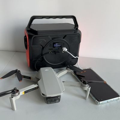 200W AC Output Estação de energia solar portátil 110/220V-50Hz/60Hz 173wh Bateria de lítio