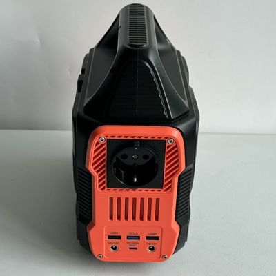 Estação de energia portátil para acampamento ao ar livre com capacidade de bateria recarregável de 300W/1200W