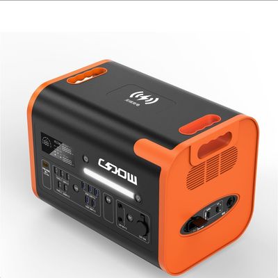 Estação de energia móvel de 3 kW com função de proteção contra sobrecarga e carregamento sem fio de 15 W