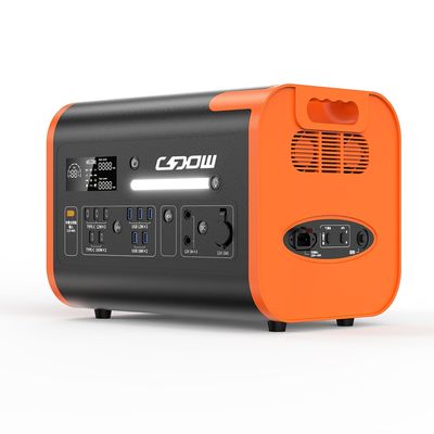 Estação de energia móvel de 3 kW com função de proteção contra sobrecarga e carregamento sem fio de 15 W