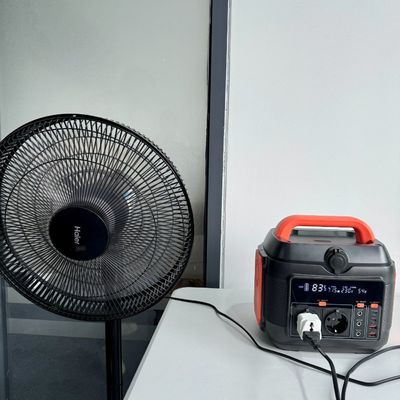 Estação de energia de gerador solar de emergência portátil de 600 W para soluções de carregamento móvel