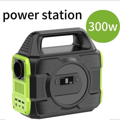 Tipo de saída AC/DC Estação de energia solar portátil de 300 W para uso externo e doméstico