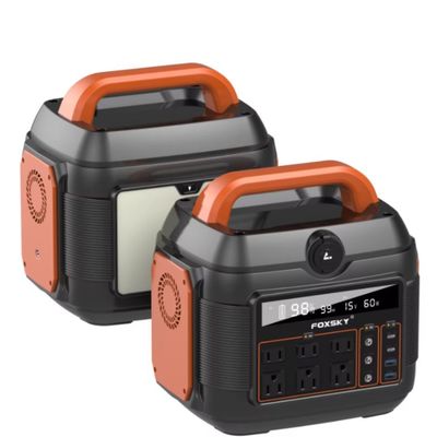 11W Iluminação LED 220V/110V AC saída 600W Bateria de lítio para estação de energia portátil