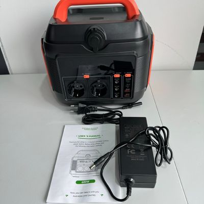 11W Iluminação LED 220V/110V AC saída 600W Bateria de lítio para estação de energia portátil