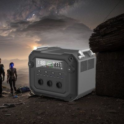 Inversor Inversor bidirecional 2500W para acampamento Estação de energia doméstica portátil ao ar livre