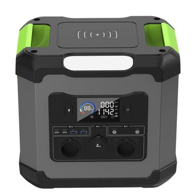 12V-13V/10A DC Output 1500W/1344wh Estação de energia portátil para necessidades domésticas ao ar livre