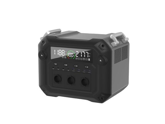 2500W AC Output Power Estação de energia portátil Un38.3 Autenticação MSDS para viagens ao ar livre