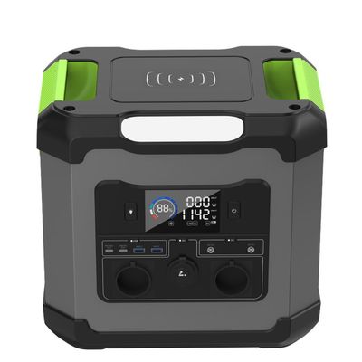 Lâmpadas LED de emergência e carregamento sem fio de 5W Gerador solar de 1500W para acampamento ao ar livre