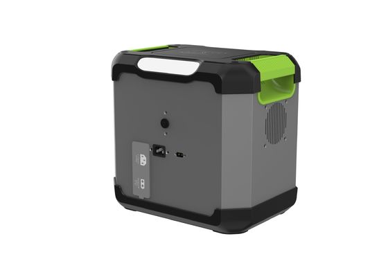 Estação de energia portátil de 1500 W de potência de saída AC e de saída tipo C2 12V/2,25A para emergência