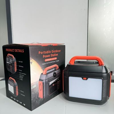 Estação de alimentação portátil de apoio de 110V/220V com saída de 600W/1500W e saída de CC 12-13V 10A