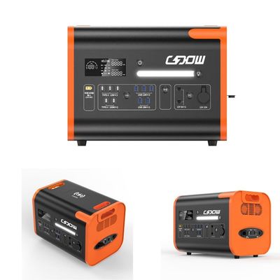 Armazenamento de energia Estação de energia portátil Carregamento sem fio 15W Potência constante 3500W
