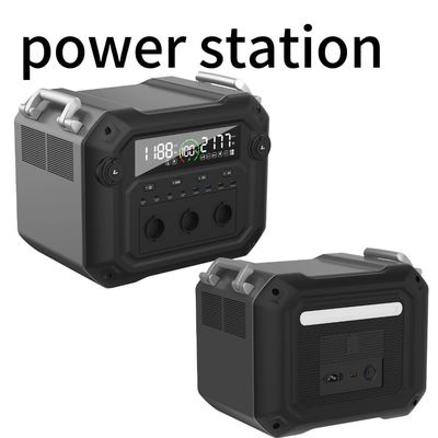 Estação de energia portátil de 3600W com inversor bidirecional e armazenamento de energia LiFePO4
