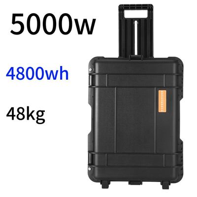 Estação de energia portátil de emergência familiar 5000W ABS Material de concha de liga multifuncional